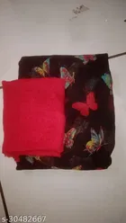 Georgette Abstract Saree for Women 