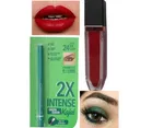 Matte Lip Gloss with Waterproof Kajal  