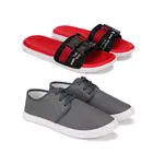 Combo of Flip Flops & Sneakers for Men 