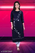Viscose Rayon Printed Kurti for Women 