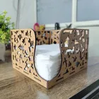 Wooden Tissue Paper Holder 