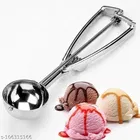 Stainless Steel Ice Cream Scoops, Silver