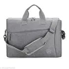 Canvas Laptop Bag for Men, Grey