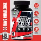 DNUTRIXN Advance Weight Loss | Advanced Formulation | L-Carnitine, Garcinia & Green Tea+  (30 Tablets)