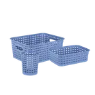 Multipurpose Cane Storage Basket Set of 3