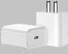 USB C Power Adapter (White, 20 W)