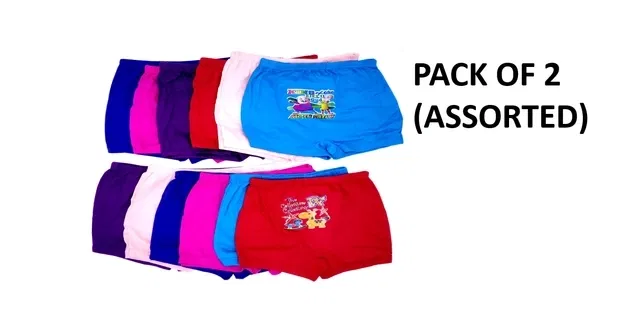 Boys Innerwear Assorted Cotton Size (3-4 Y)(Pack of 4)