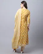 Cotton Cambric Printed Kurta Set for Women 