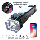 Rechargeable LED Hammer Torch 