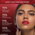Pack of 3 Matte Lipsticks, Intense Color Pay Off, Full Coverage Long Lasting Weightless Velvety Formula