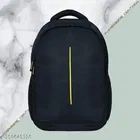 Polyester Backpack for Men & Women, Black