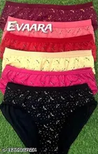 Cotton Blend Printed Briefs for Women 