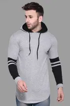 Full Sleeve Hooded T-Shirt for Men 