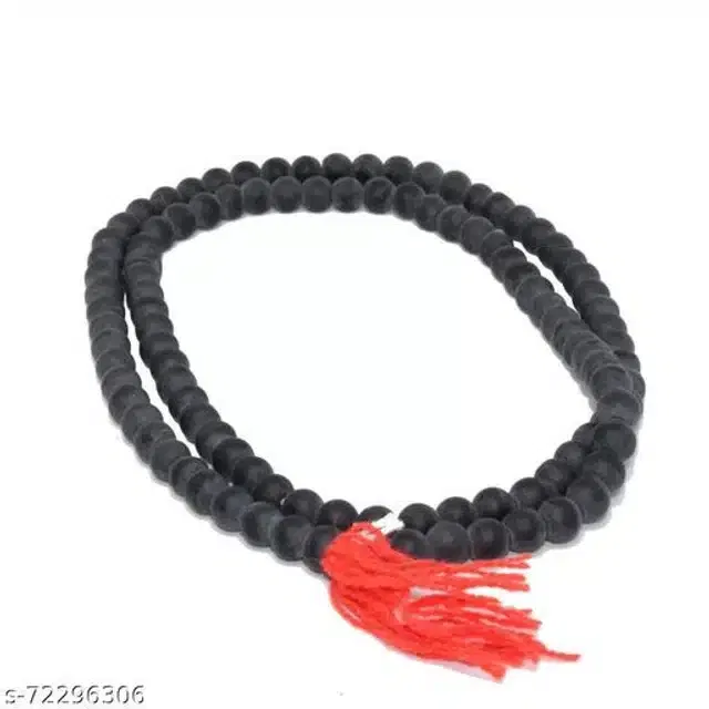 Shaligram Stones Mala (Black)
