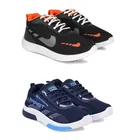 Sports Shoes for Men, Multicolor, Pack of 2 