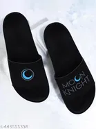 Sliders for Men, Black & Blue 