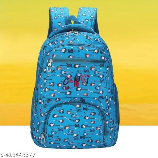 Canvas Backpack Bag, Blue