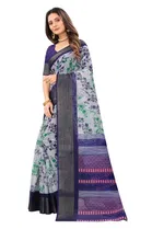 Cotton Printed Saree for Women 