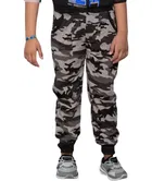 Cotton Blend Regular Fit Trackpants for Boys & Girls 