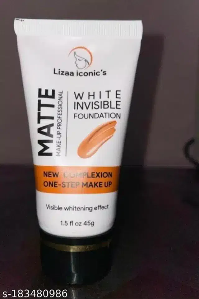 Lizaa Iconic's White Invisible Foundation (45 g)