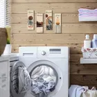 KC Arts Relax Breathe 4pieces Wall Hanging 16x12inch