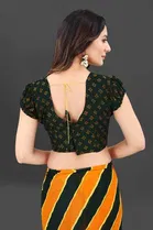 Trendy Georgette Saree with Blouse Piece For Women 
