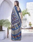 Chiffon Printed Saree for Women 
