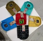 Cotton Blend Checkred Shirt for Men, Mint Green 