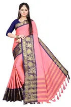 Cotton Embellished Saree for Women 