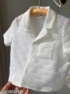 Cotton Shirt and Short Set for Boys 
