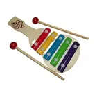 Wooden Guitar Shaped Musical Toy for Kids 