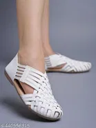 Solid Synthetic Mules for Women 