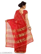 Kota Doria Cotton Saree for Women 