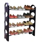 Plastic 4 Layer Shoe Rack 