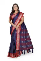 SVB एम्बेलिश्ड साड़ी फॉर वीमेन 