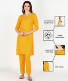 Rayon Solid Kurti for Women 