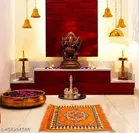Qaleen Pooja Meditation/Multipurpose Rug 
