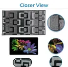 PVC Printed Fridge Top Cover with 3 Pcs Shelf Mats & Handle Cover 