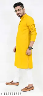 Mandarin Neck Kurta for Men 