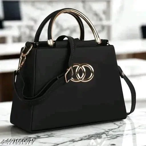 Black Crossbody Bags & Sling Bags for Women (Black, 1 Pc)