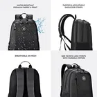 Gear Venture, 31L Laptop Backpack for Men & Women, Black