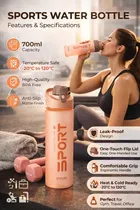 Sports Opac Water Bottle – Unbreakable Leak-Proof Durable BPA-free Non-Toxic Water Bottle 700 ML