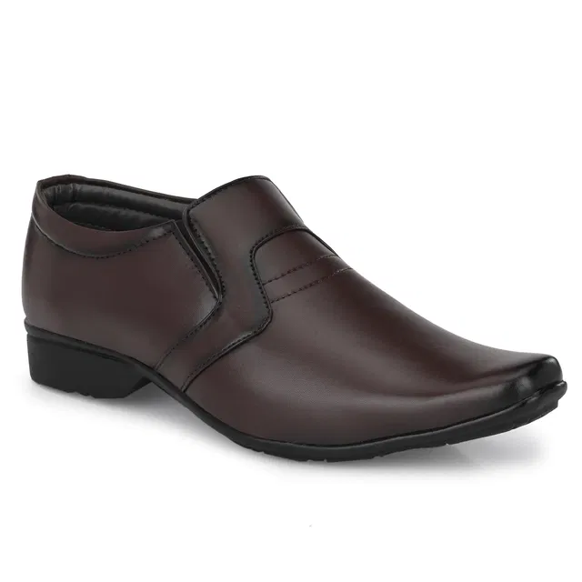 Formal Shoes for Men (Brown, 10)