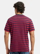 Round Neck Striped T-Shirt for Men 