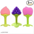 Yv Very Safe Silicone Teether Combo Of 3