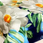 Polycotton Printed Double Bedsheet with Two Pillow Covers 