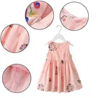 Printed Rayon Frock for Girls 