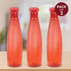 Parikshit Plastic Water Bottles, 1000 ml, Set of 6, Multicolor