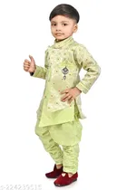Cotton Blend Sherwani for Boys 