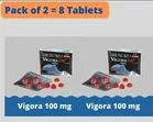 Vigore 100 mg Sildenfil Citrate 4 Pcs Tablets (Pack of 2)